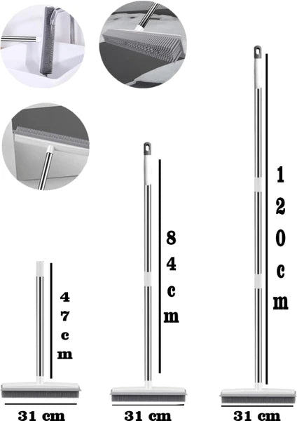 Silikon XXL Yer Silme Fırçası