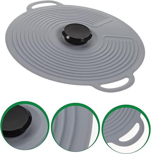 Silikon Isı Koruyucu Tencere ve Tava Kapağı