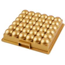 Atom Yumurta Model Kek Kalıbı Gold