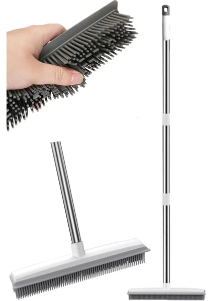 Silikon XXL Yer Silme Fırçası