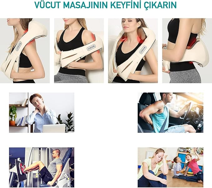 Boyun ve Sırt Masaj Aleti